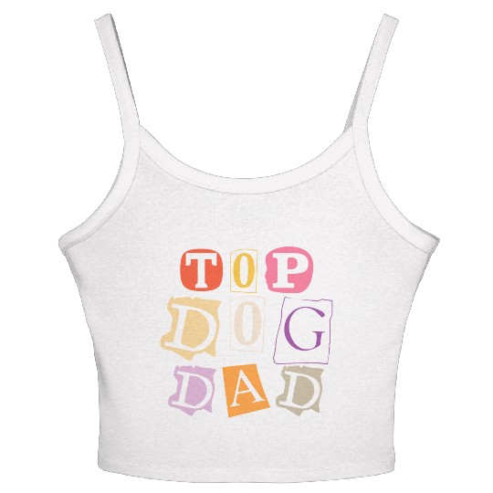 Top Dog Dad Women's Spaghetti Strap Tank Top
