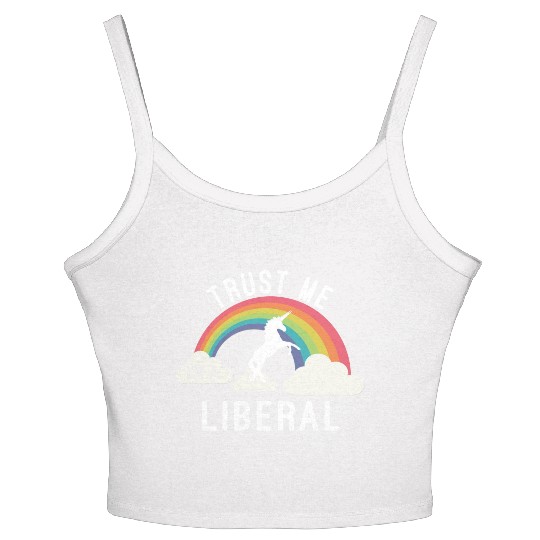 Trust Me I m A Liberal Women's Spaghetti Strap Tank Top