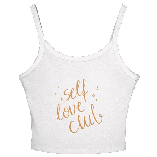Self Love Club Women's Spaghetti Strap Tank Top