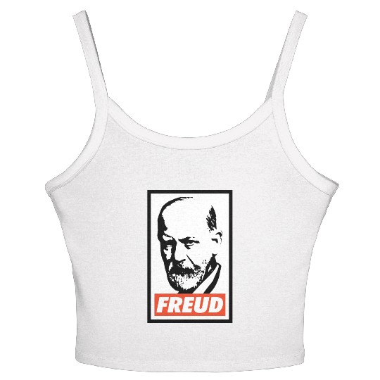 Sigmund Freud Women's Spaghetti Strap Tank Top