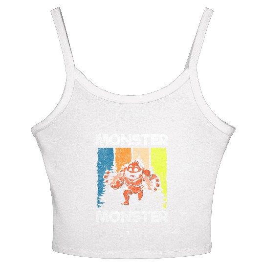 Monster Fright Character Monster Hunter Women's Spaghetti Strap Tank Top
