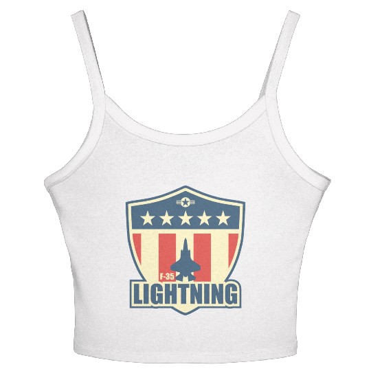 F35 Lightning boy Copy Copy Women's Spaghetti Strap Tank Top