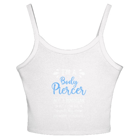 Artist Stitch Profession Plug Women's Spaghetti Strap Tank Top