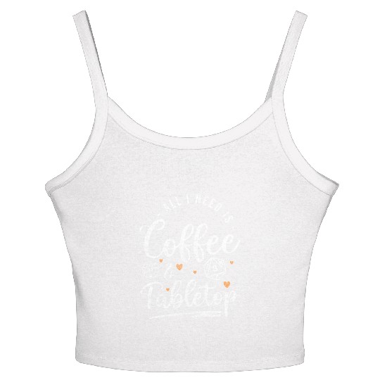 Tabletop Geek Strategy Women's Spaghetti Strap Tank Top