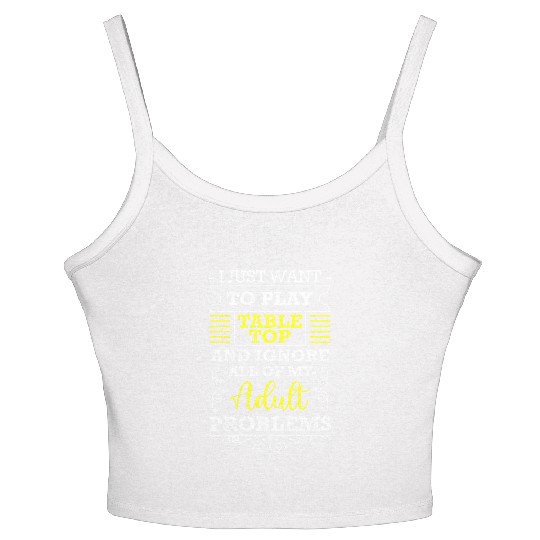 Board Game Game Board Parlor Game Women's Spaghetti Strap Tank Top