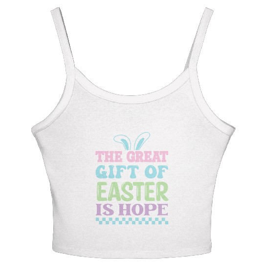 Gift of easter nature Women's Spaghetti Strap Tank Top