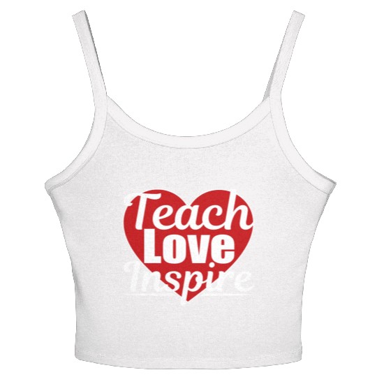 Teacher teacher teaching student aesthetic Women's Spaghetti Strap Tank Top