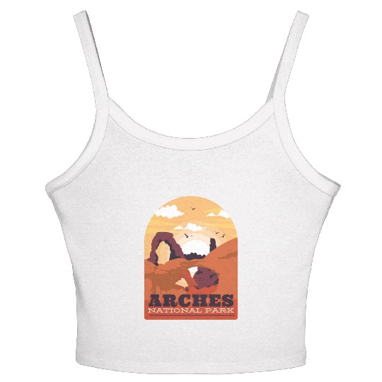 Arches National Park Women's Spaghetti Strap Tank Top