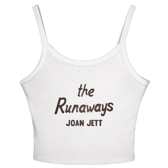 The Runaways Joan Jett Women's Spaghetti Strap Tank Top
