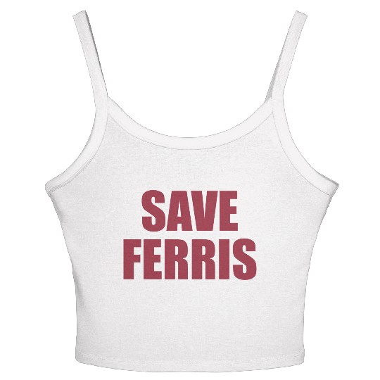 Save Ferris Women's Spaghetti Strap Tank Top