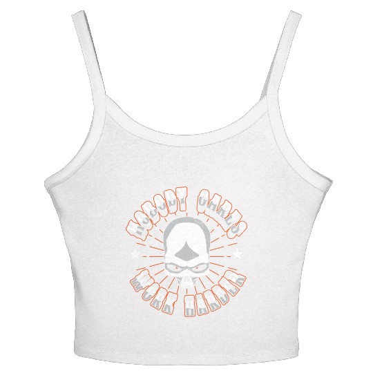 Gym Lifting Motivational Nobody Cares Work Harder Women's Spaghetti Strap Tank Top