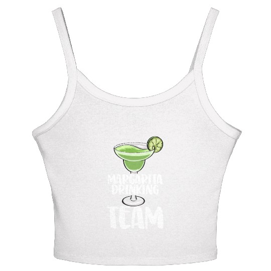 Margarita Drinking Team Women's Spaghetti Strap Tank Top