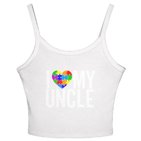 I Love my Uncle Women's Spaghetti Strap Tank Top