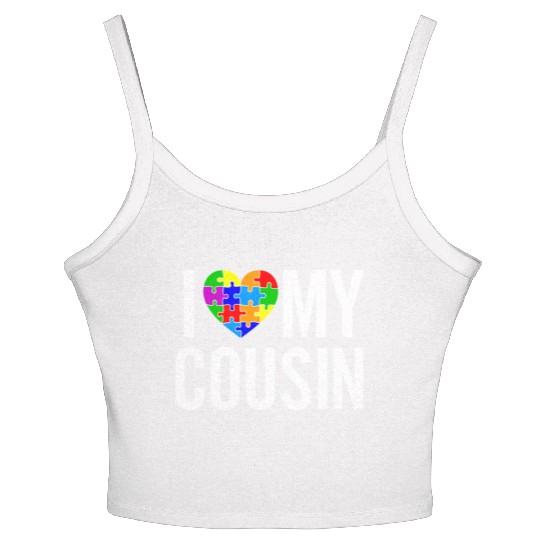 I Love My Cousin Women's Spaghetti Strap Tank Top