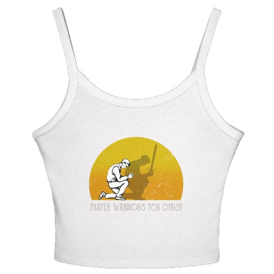 Prayer Warriors For Christ Women's Spaghetti Strap Tank Top