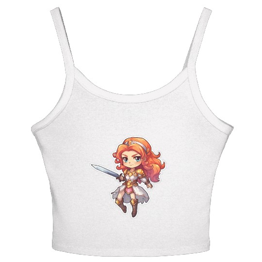 Warrior Princess Adventure Women's Spaghetti Strap Tank Top