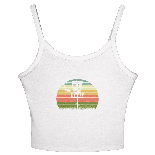 Ultimate Frisbee Frolf Disc Golf Flying Disc Sport Women's Spaghetti Strap Tank Top