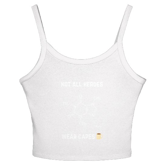 Not All Heroes Wear Capes Women's Spaghetti Strap Tank Top