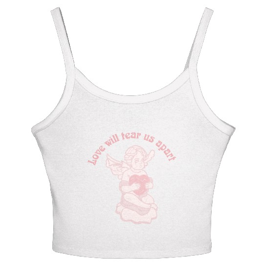 Love Will Tear Us Apart Women's Spaghetti Strap Tank Top