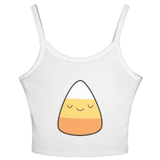 Candy Corn Women's Spaghetti Strap Tank Top