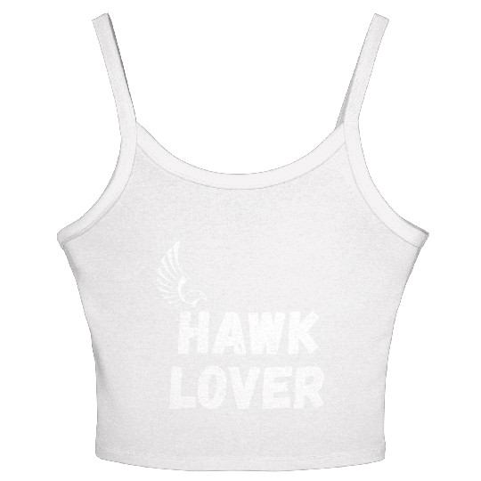 Hawk Lover Women's Spaghetti Strap Tank Top