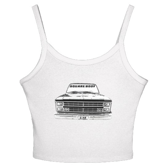 SQUARE BODY Women's Spaghetti Strap Tank Top