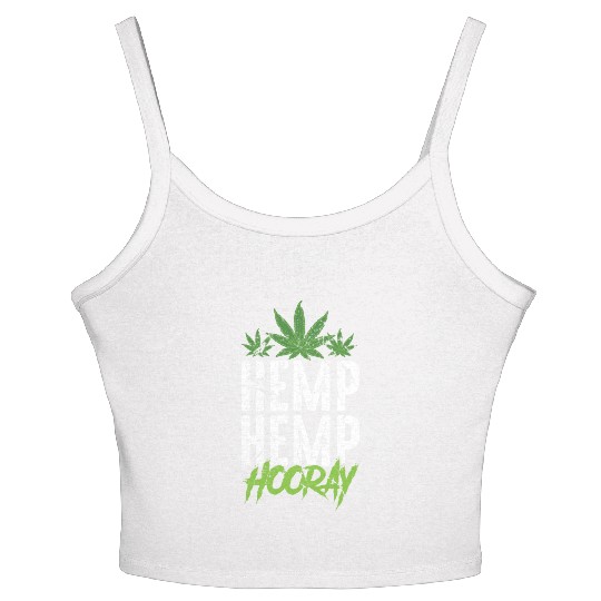 Hemp Hemp Hooray Pot Lover Women's Spaghetti Strap Tank Top
