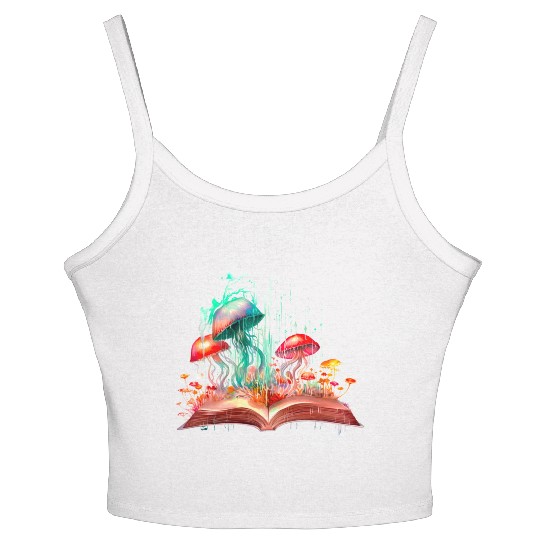 Jellyfish Women's Spaghetti Strap Tank Top