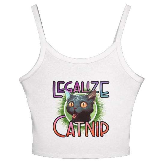 Legalize Catnip Women's Spaghetti Strap Tank Top