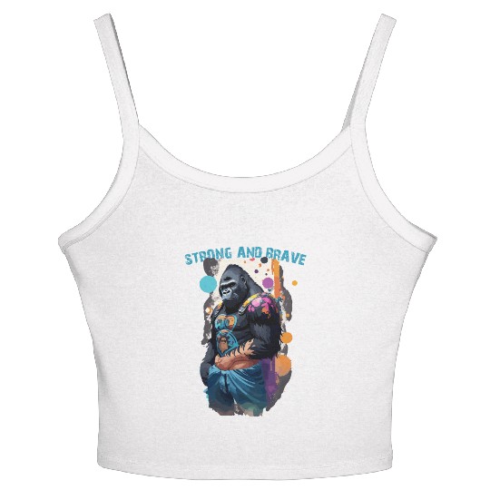Gorilla Women's Spaghetti Strap Tank Top
