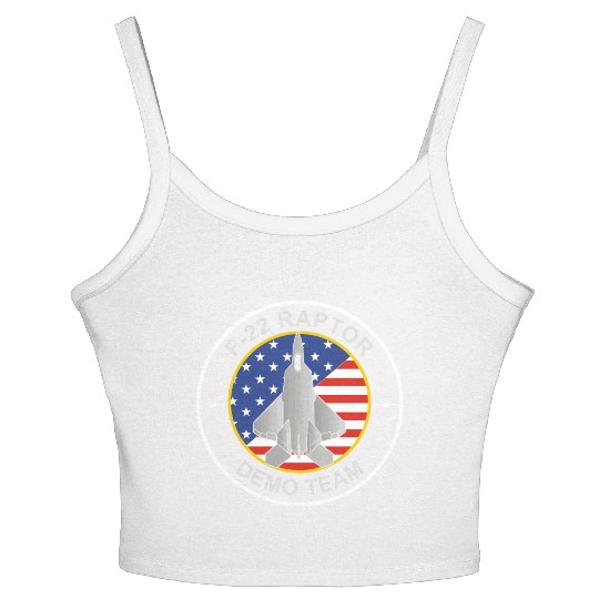 F 22 RaptorDemo Team Women's Spaghetti Strap Tank Top