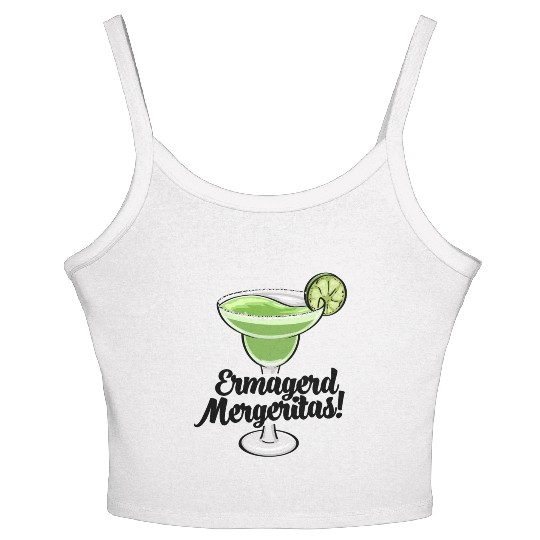 Ermagerd Margarita Women's Spaghetti Strap Tank Top
