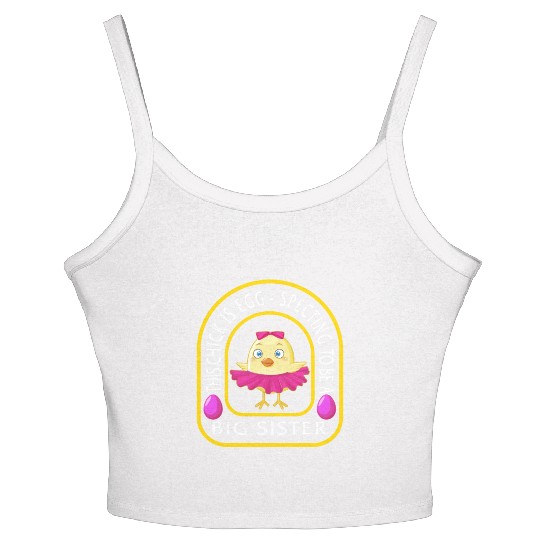 Easter Egg Women's Spaghetti Strap Tank Top, This Chick Is Egg Spectating
