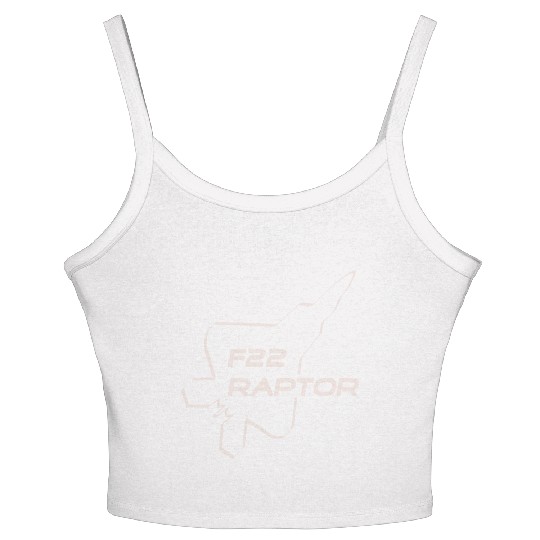 F22 Raptor Women's Spaghetti Strap Tank Top