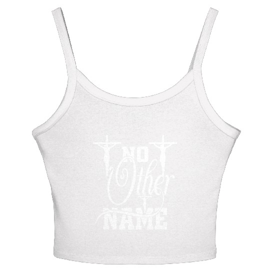 No OtherName Love Jesus Christmas Christian Women's Spaghetti Strap Tank Top