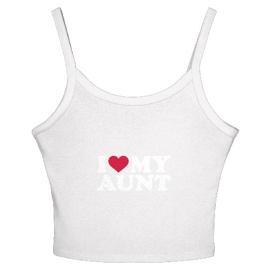 I love my aunt Women's Spaghetti Strap Tank Top