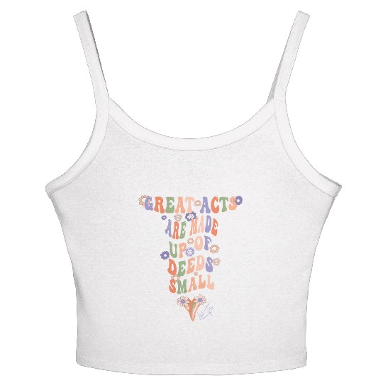 LEO tzu : Inspirational And Motivational Quotes, Women's Spaghetti Strap Tank Top