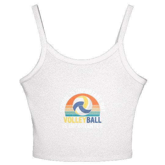 School Is Important But Birdwatching Is Women's Spaghetti Strap Tank Top