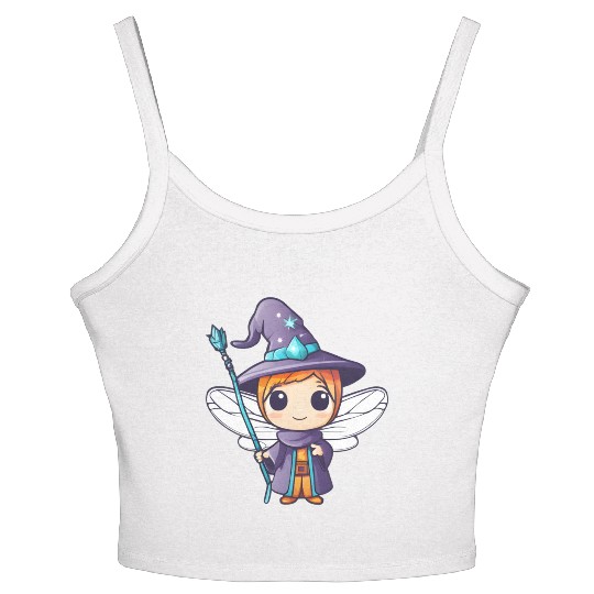 Wizard Dragonfly Women's Spaghetti Strap Tank Top