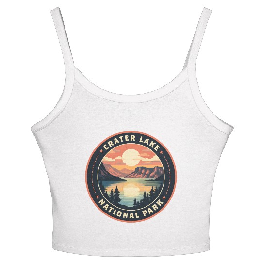 Crater Lake National Park Women's Spaghetti Strap Tank Top