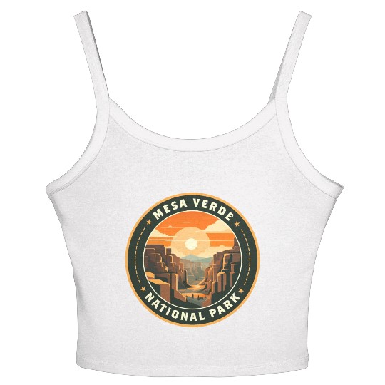 Mesa Verde National Park Women's Spaghetti Strap Tank Top