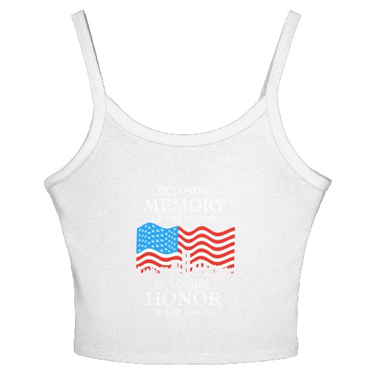 911 in loving memory Women's Spaghetti Strap Tank Top
