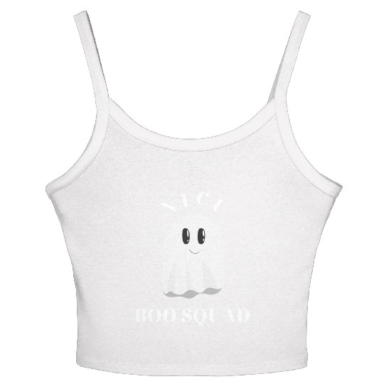 Cute NICU Halloween | NICU Boo Squad design Women's Spaghetti Strap Tank Top