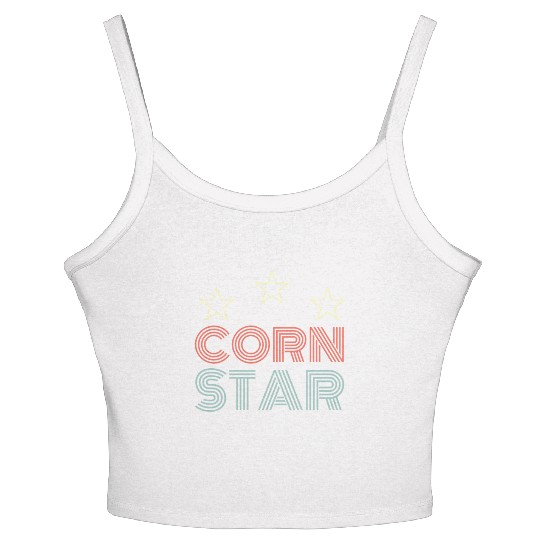 Corn Star Women's Spaghetti Strap Tank Top