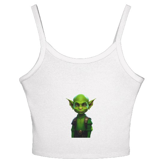 Green Goblin Rascal Embrace the Mischief Women's Spaghetti Strap Tank Top