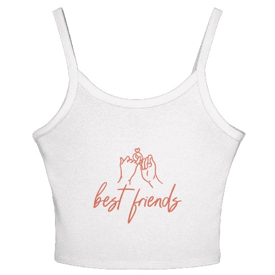 besties Women's Spaghetti Strap Tank Top