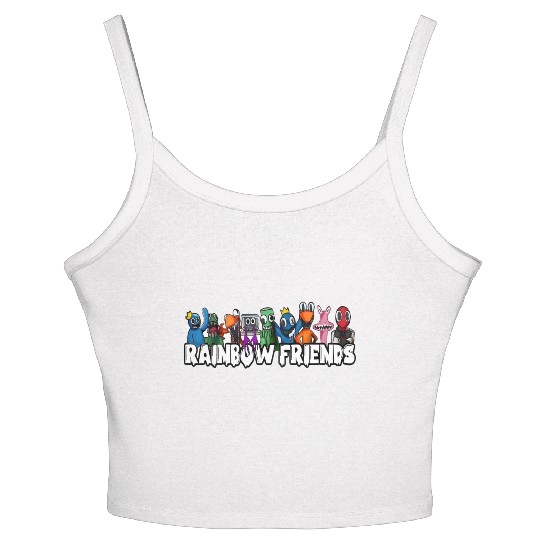 Rainbow Friends Women's Spaghetti Strap Tank Top
