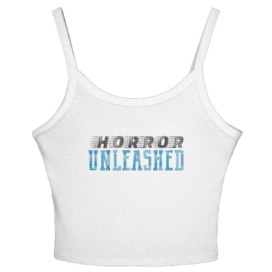 Embrace the Horror with Our Bone-Chilling Design Women's Spaghetti Strap Tank Top