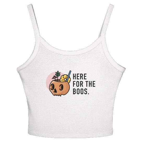 halloween 2 black Women's Spaghetti Strap Tank Top
