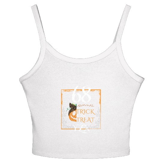 Halloween trick or treat Women's Spaghetti Strap Tank Top